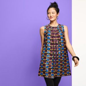 Anna Sui x Target Metallic Shift Dress Size XL